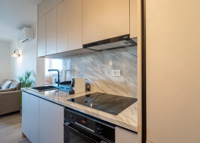 Penthouse With Roof Terrace And Hot Tub 公寓 扎达尔