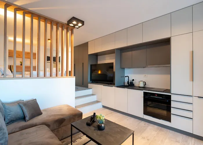 公寓 Penthouse With Roof Terrace And Hot Tub