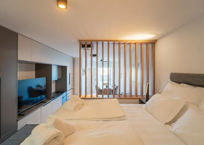 公寓 Penthouse With Roof Terrace And Hot Tub